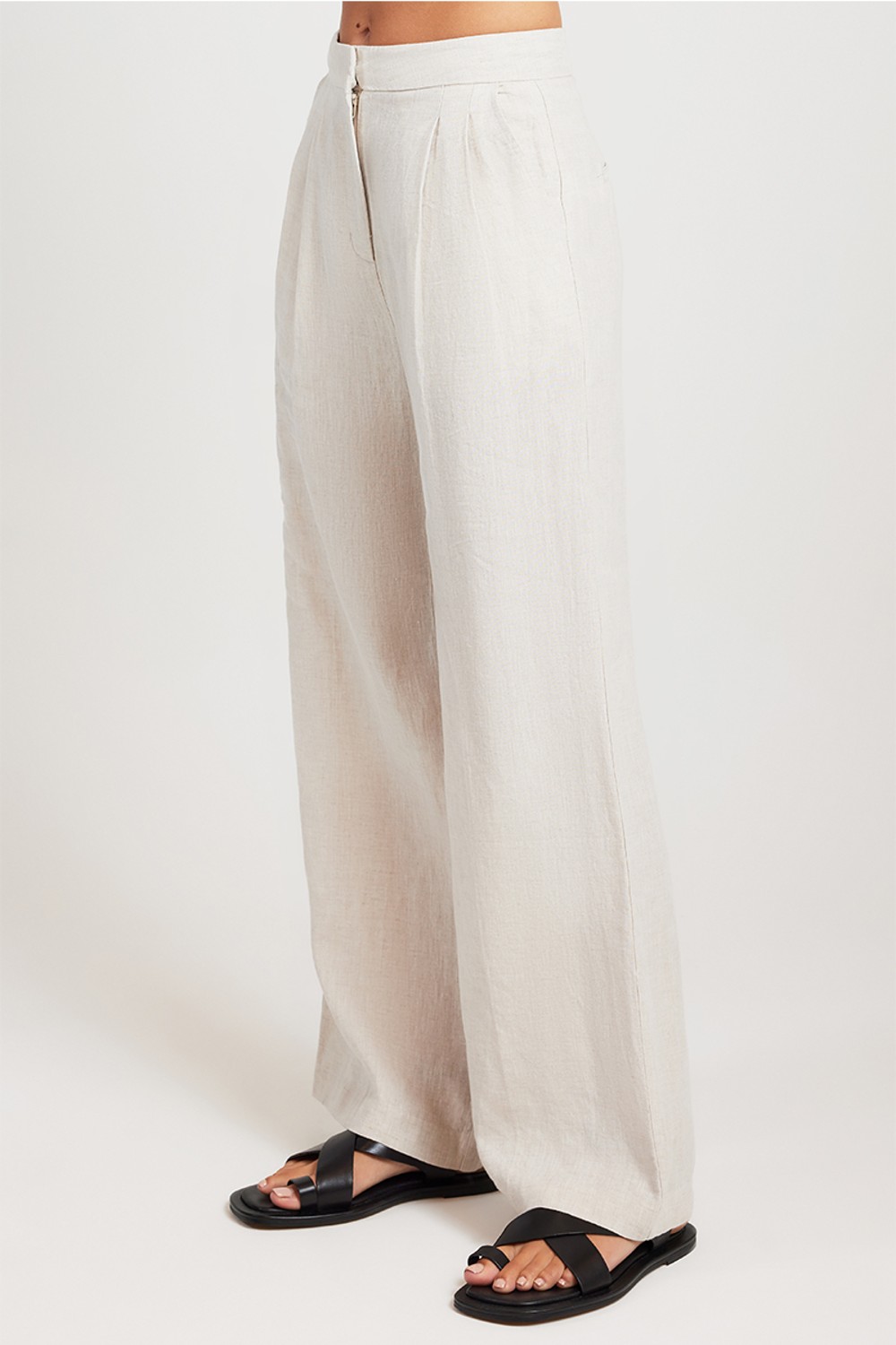 Nude Lucy Thilda Linen Pant Natural Stylerunner