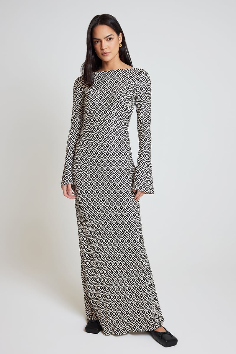 Nude Lucy Simone Maxi Dress Daiya Stylerunner