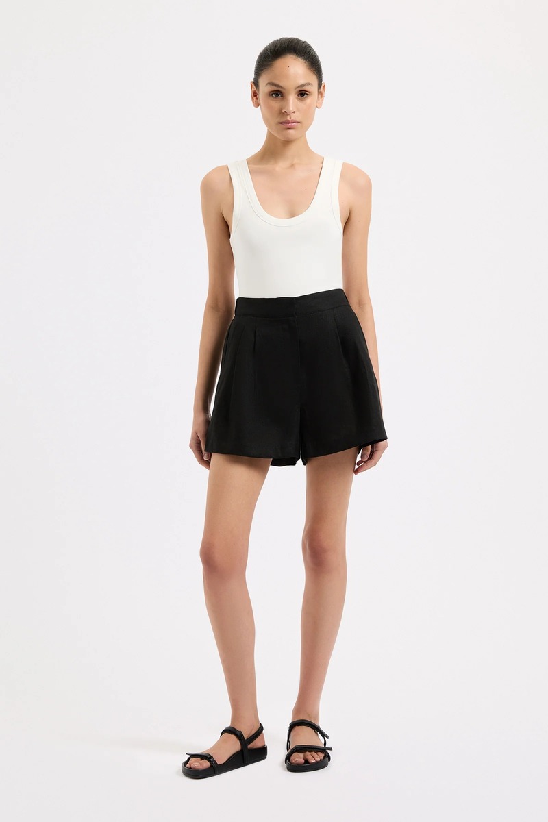 Nude Lucy Thilda Tailored Short Black Stylerunner
