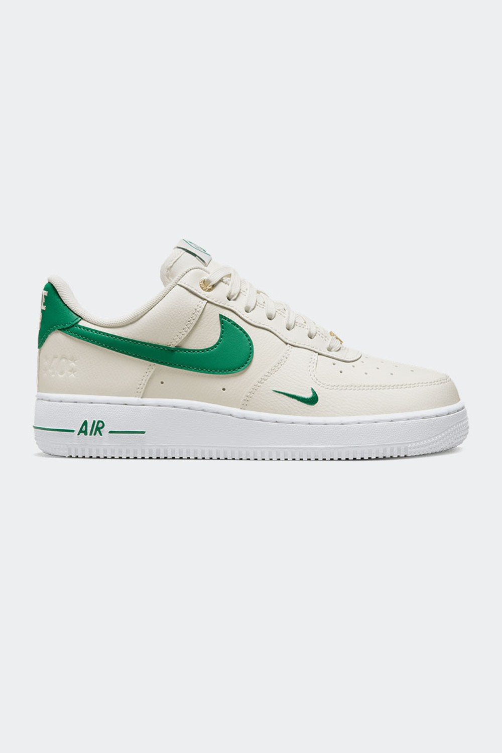 Nike Sportswear AIR FORCE 1 07 LV8 - Trainers - black/total orange/rough  green/white/black 