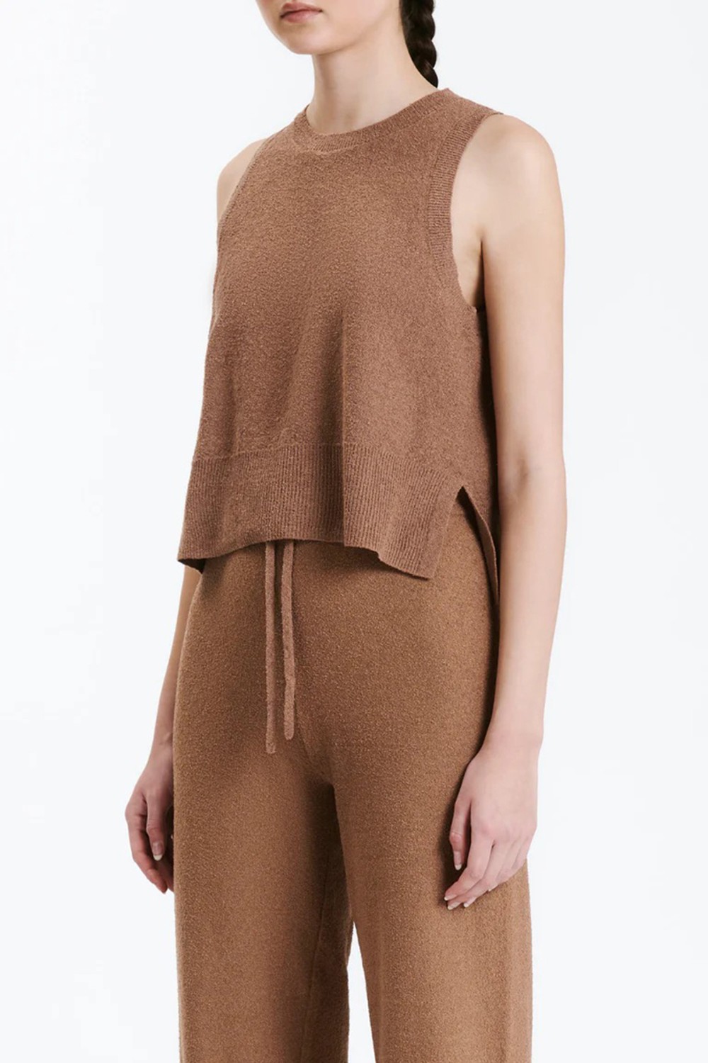 Nude Lucy Binx Cropped Tank Fudge Stylerunner