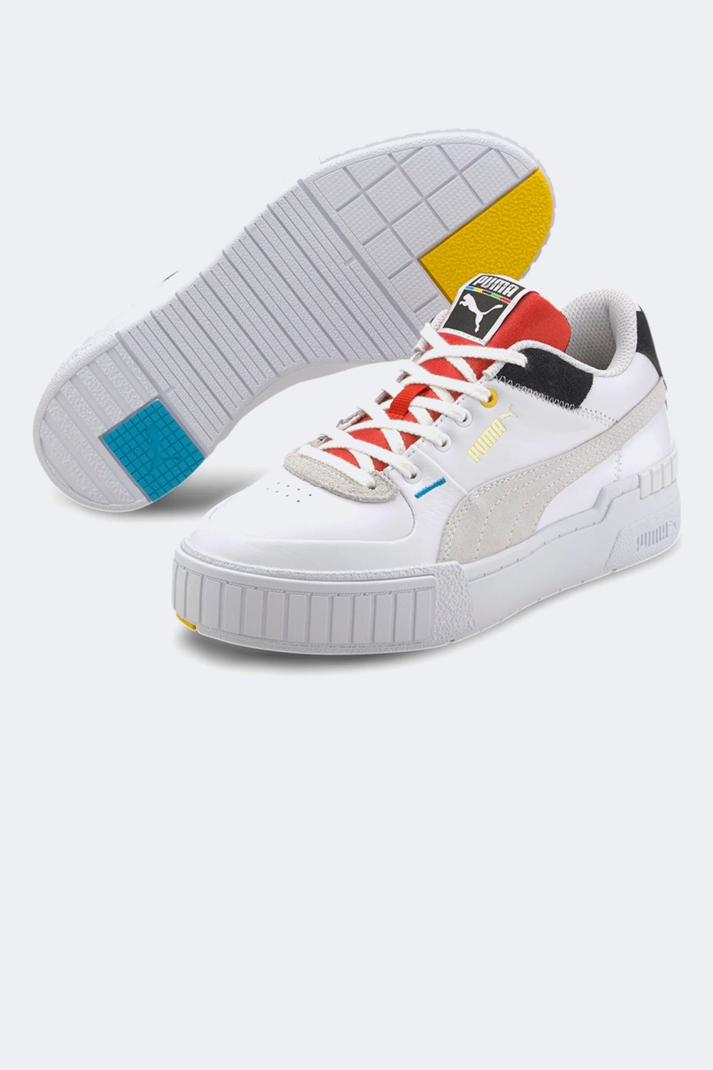 Puma Cali Sport The Unity Puma White High Risk Red Stylerunner