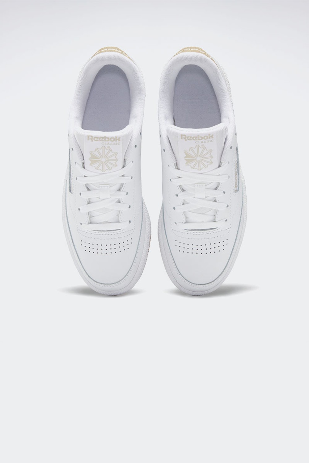 Reebok club c 85 online silver metallic