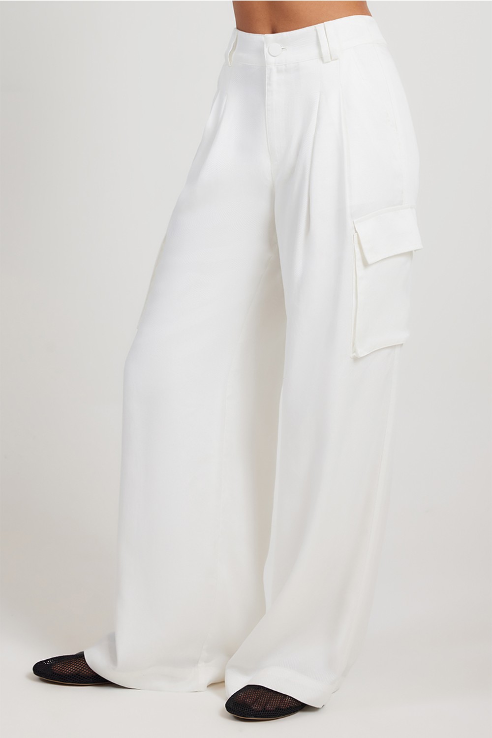 Ena Pelly Hayley Cargo Pant Vintage White | Stylerunner