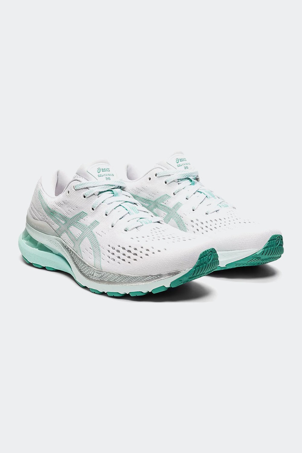 Asics Gel Kayano 28 White Oasis Green Stylerunner