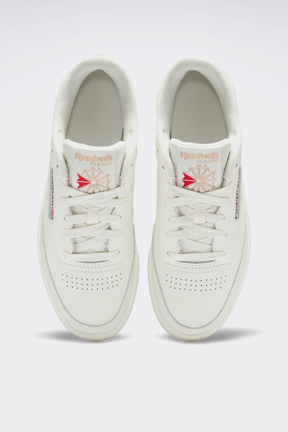 Reebok club on sale c rose gold