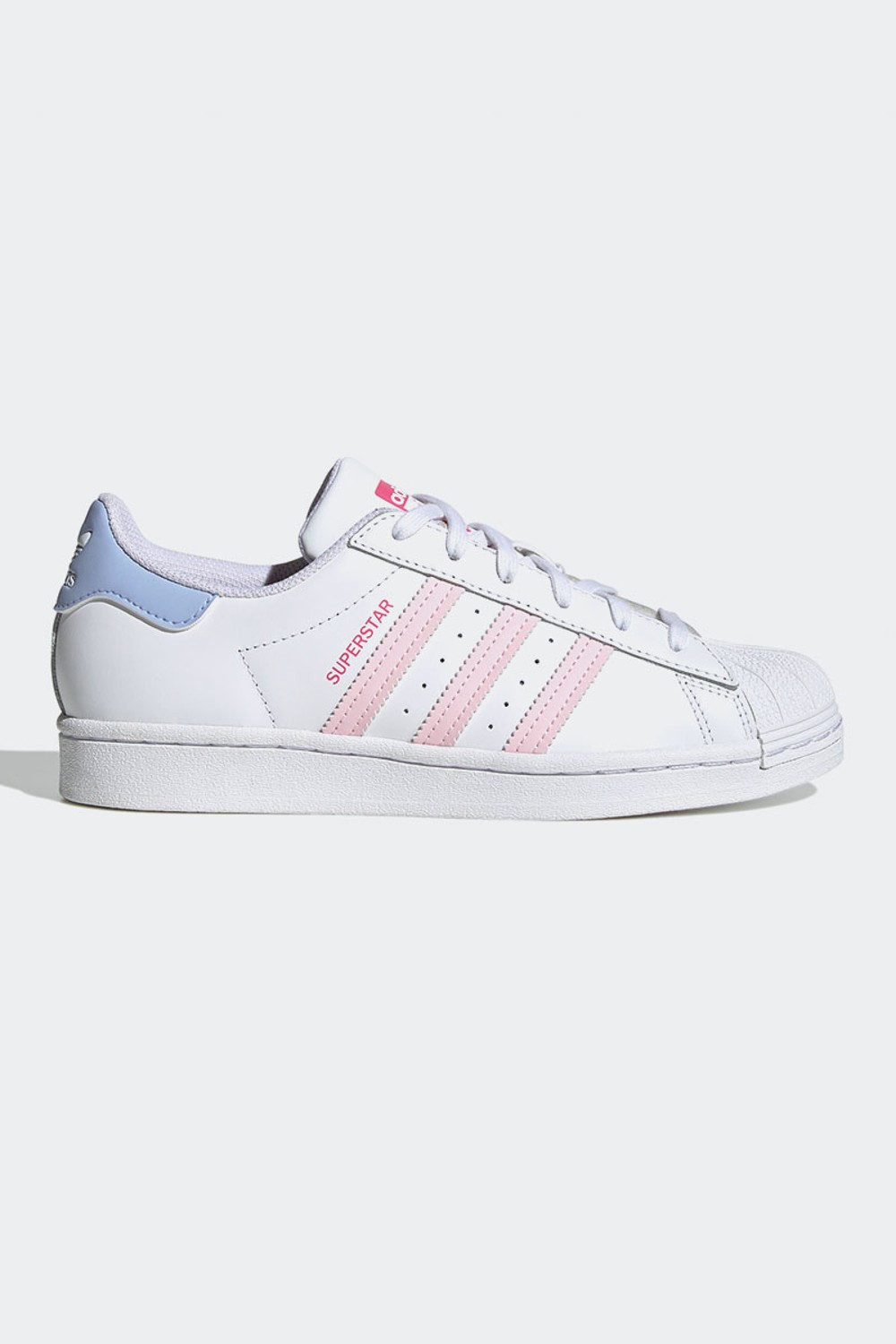 Originals superstar  women's white/white/grey outlet pearlized shimmer lthr