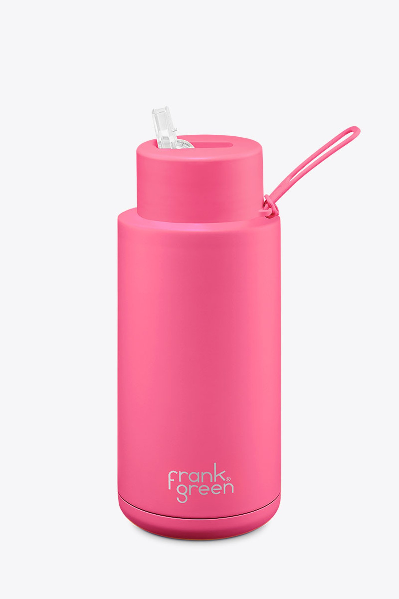 Adidas Originals 1 Liter Refillable Plastic Water Bottle in Pink