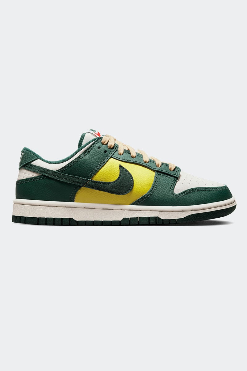 Nike Dunk Low ESS Sail/Noble Green-Opti Yellow-Picante Red