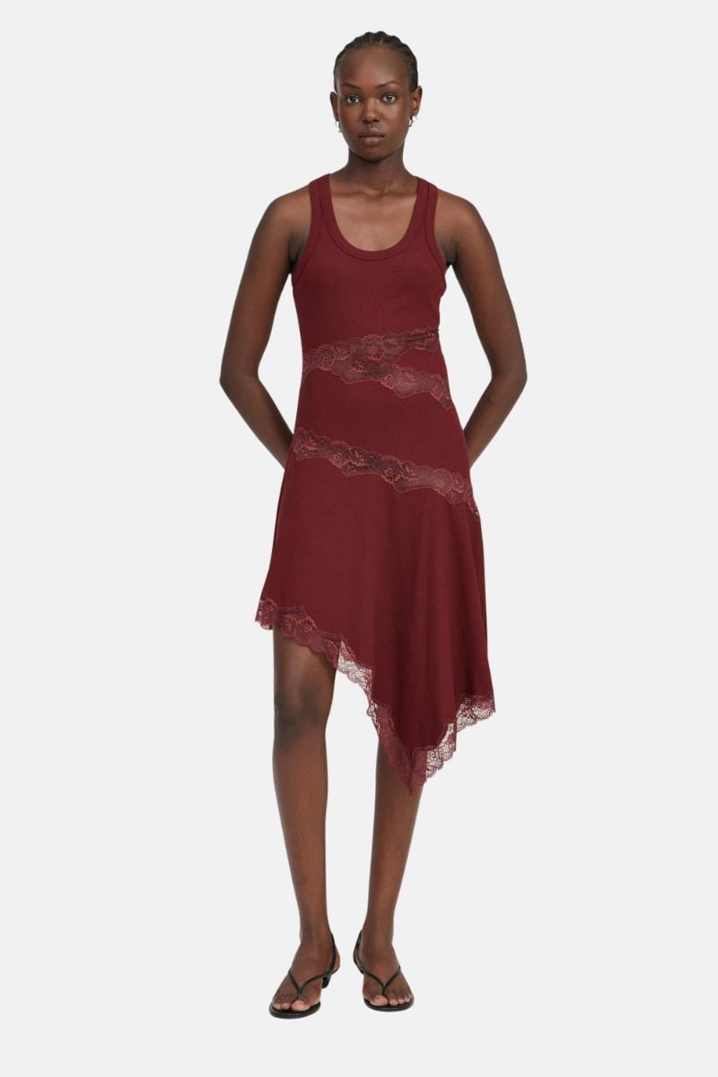 slim fit dress slacks Go To Tank Dress - Natural Hemp Cotton Rib Organic main image 0