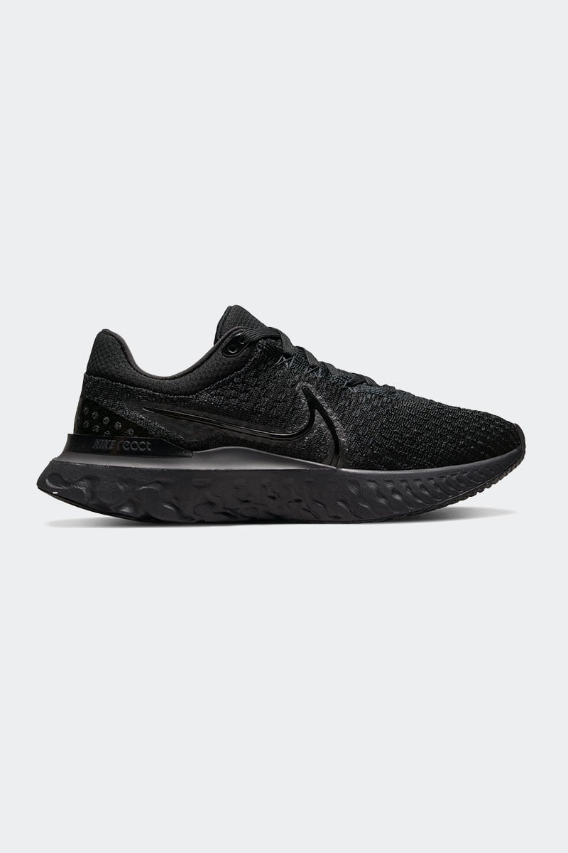 Nike React Infinity Run Flyknit Black/Black Stylerunner