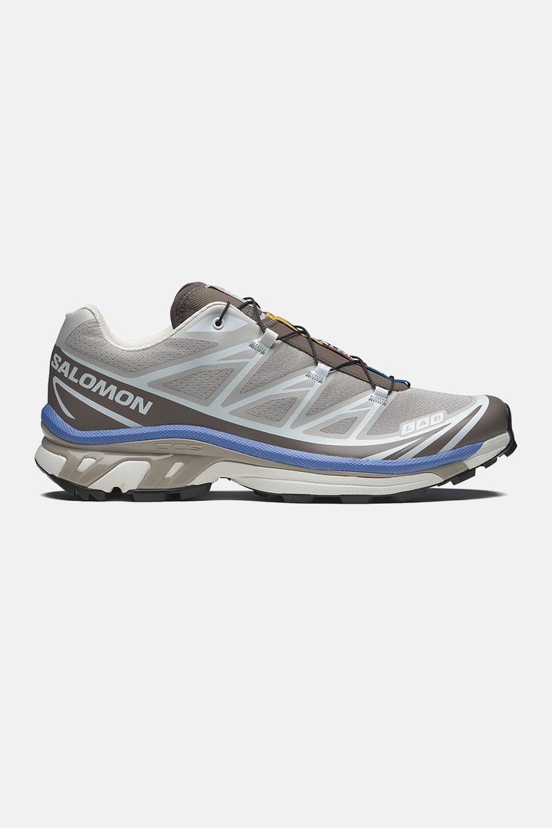 Salomon XT-6 Silver Cloud / Iron / Ultramarine | Stylerunner