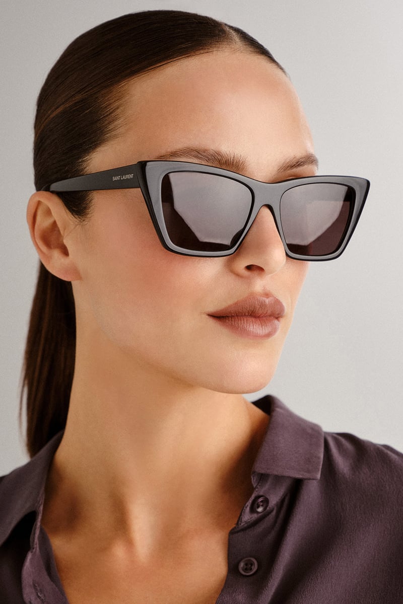 Mica Sunglasses Sl276 Mica Saint Laurent SL 276 Mica Black Stylerunner