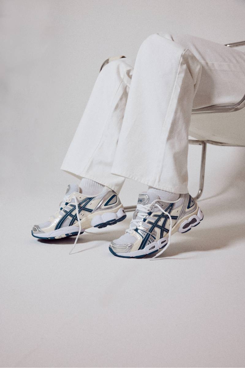 Asics Gel-Nimbus Gel-Nimbus White/Light Indigo Stylerunner