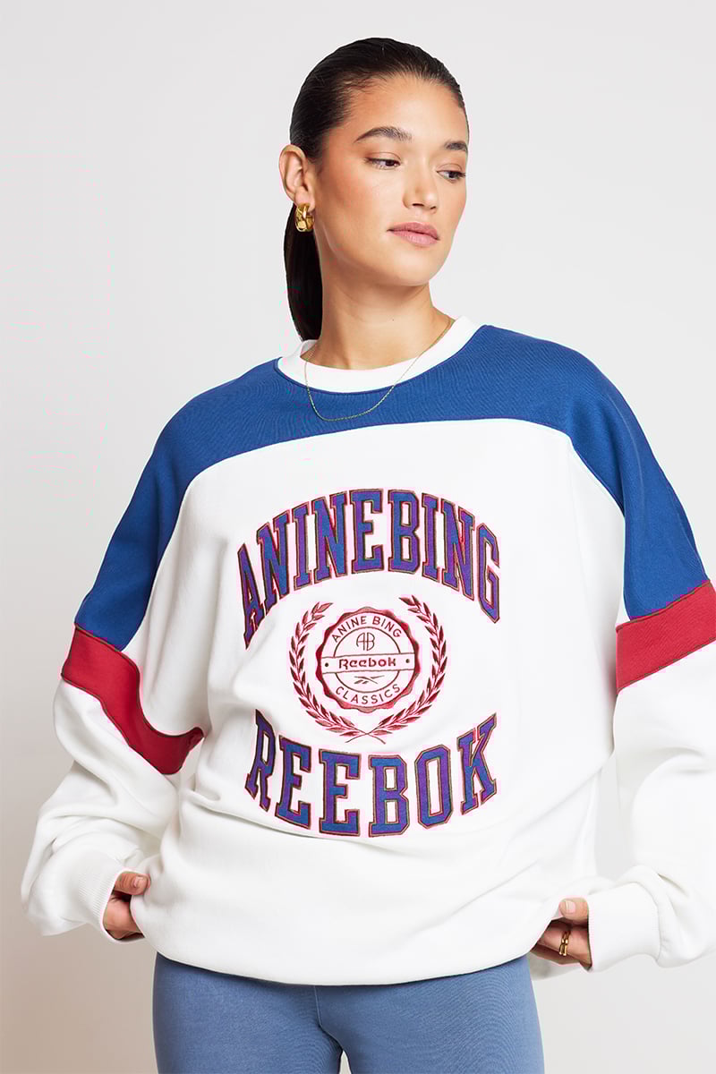 Reebok Reebok x ANINE BING Oversized Crew Chalk Stylerunner