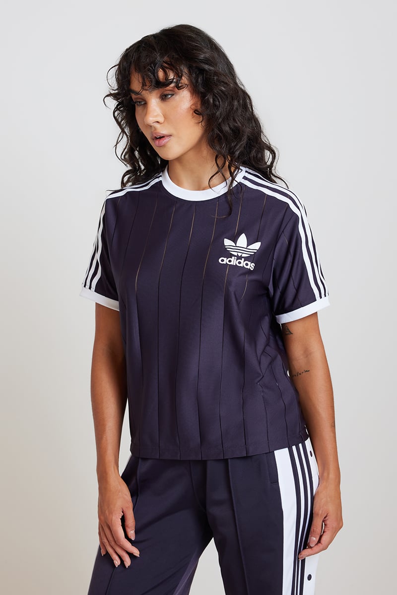 adidas Originals Three Stripe Tee Black Stylerunner