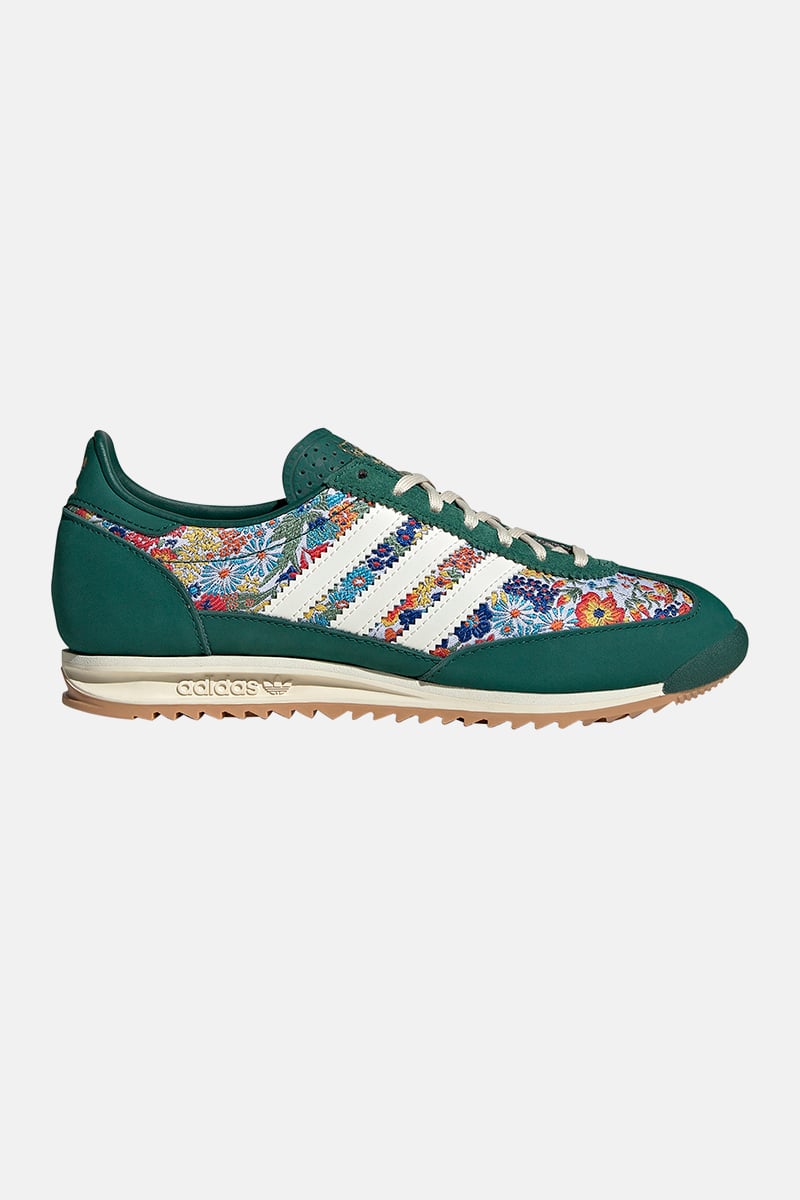 adidas Originals SL 72 x Liberty London Collegiate Green/Cream