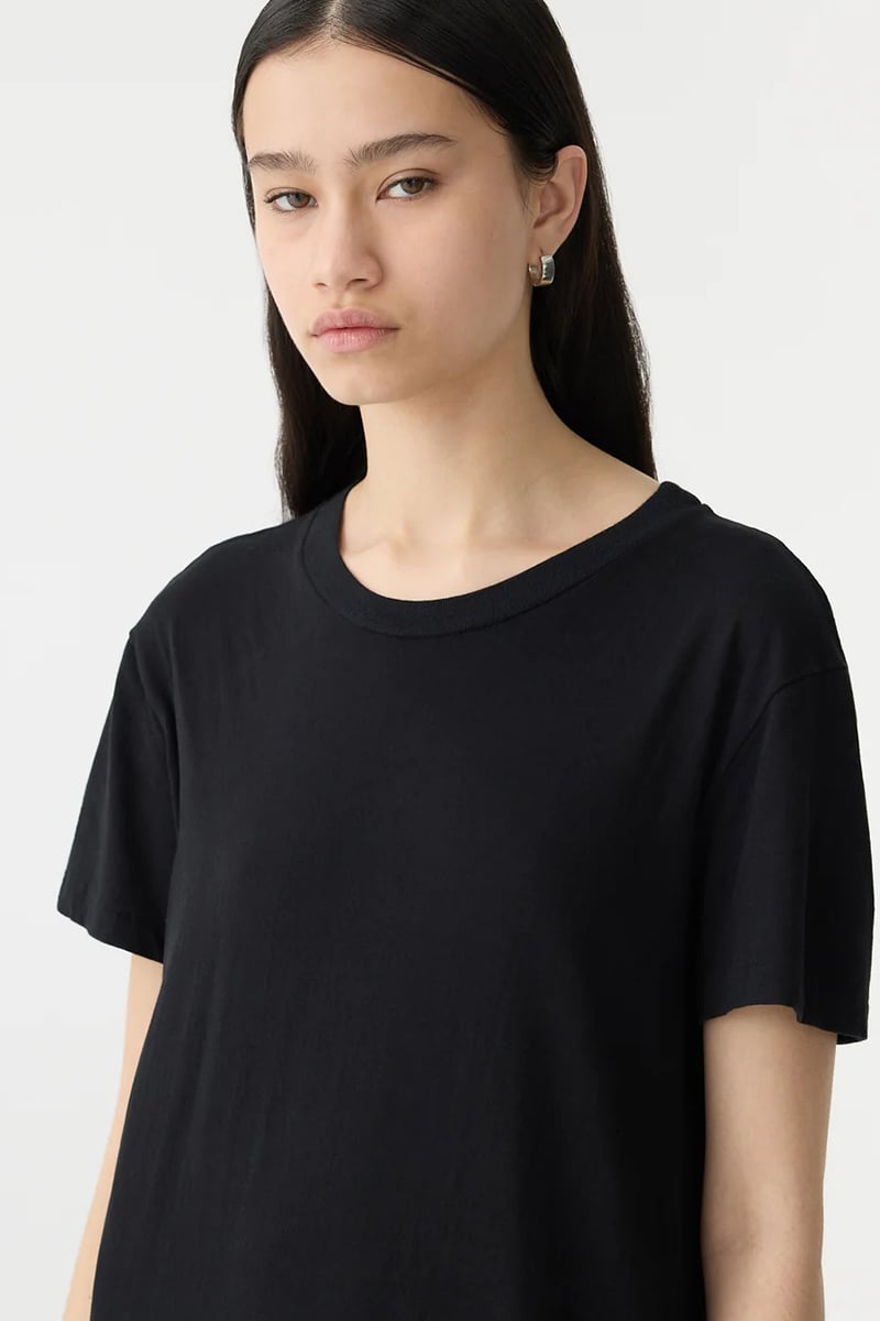 bassike t shirt dress Panelled Long Sleeve T-Shirt Dress  BASSIKE