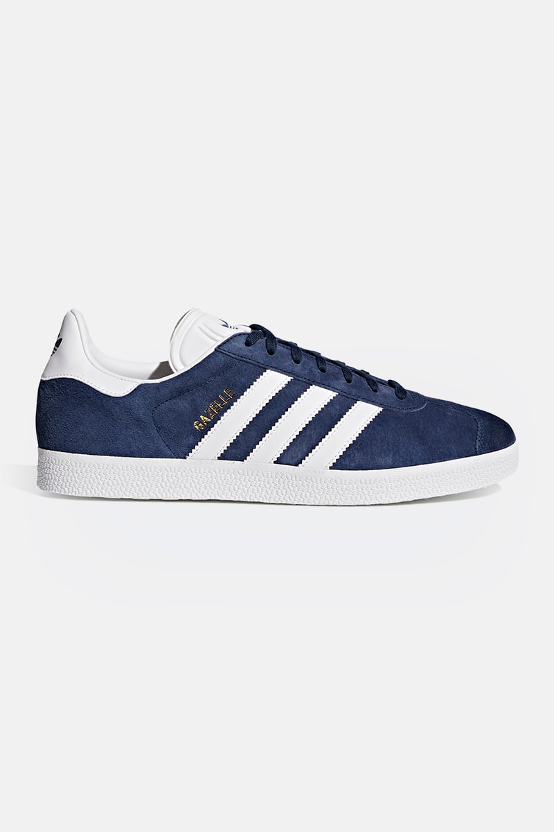 adidas Originals Gazelle Navy White Gold Met Stylerunner