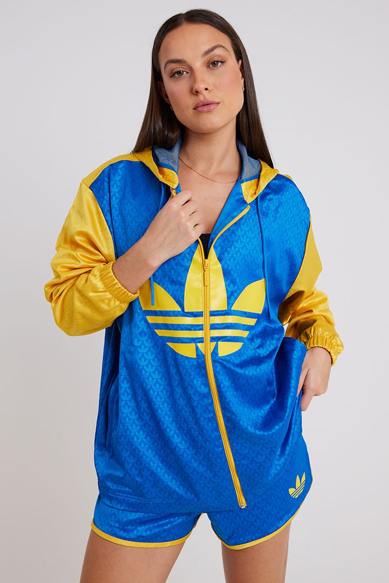 adidas アディダス　Adicolor Heritage Now adidas Adicolor Heritage Now Colorblock Windbreaker - Pink