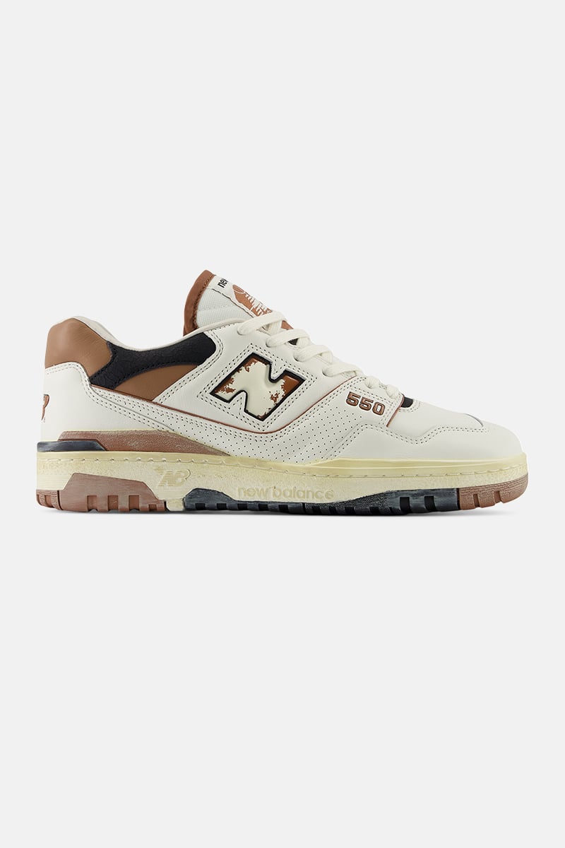 New Balance 550 Sea Salt/Brown Stylerunner