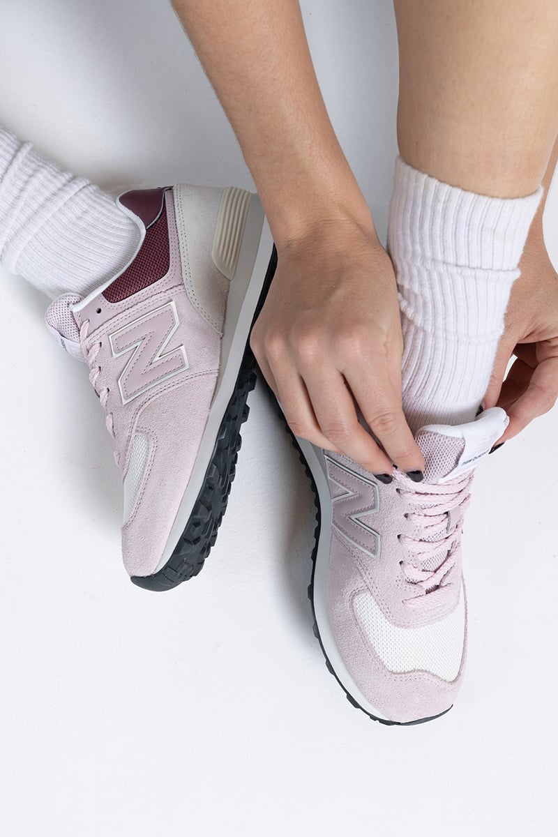 New Balance 574 Alloy/Pink (038) Stylerunner