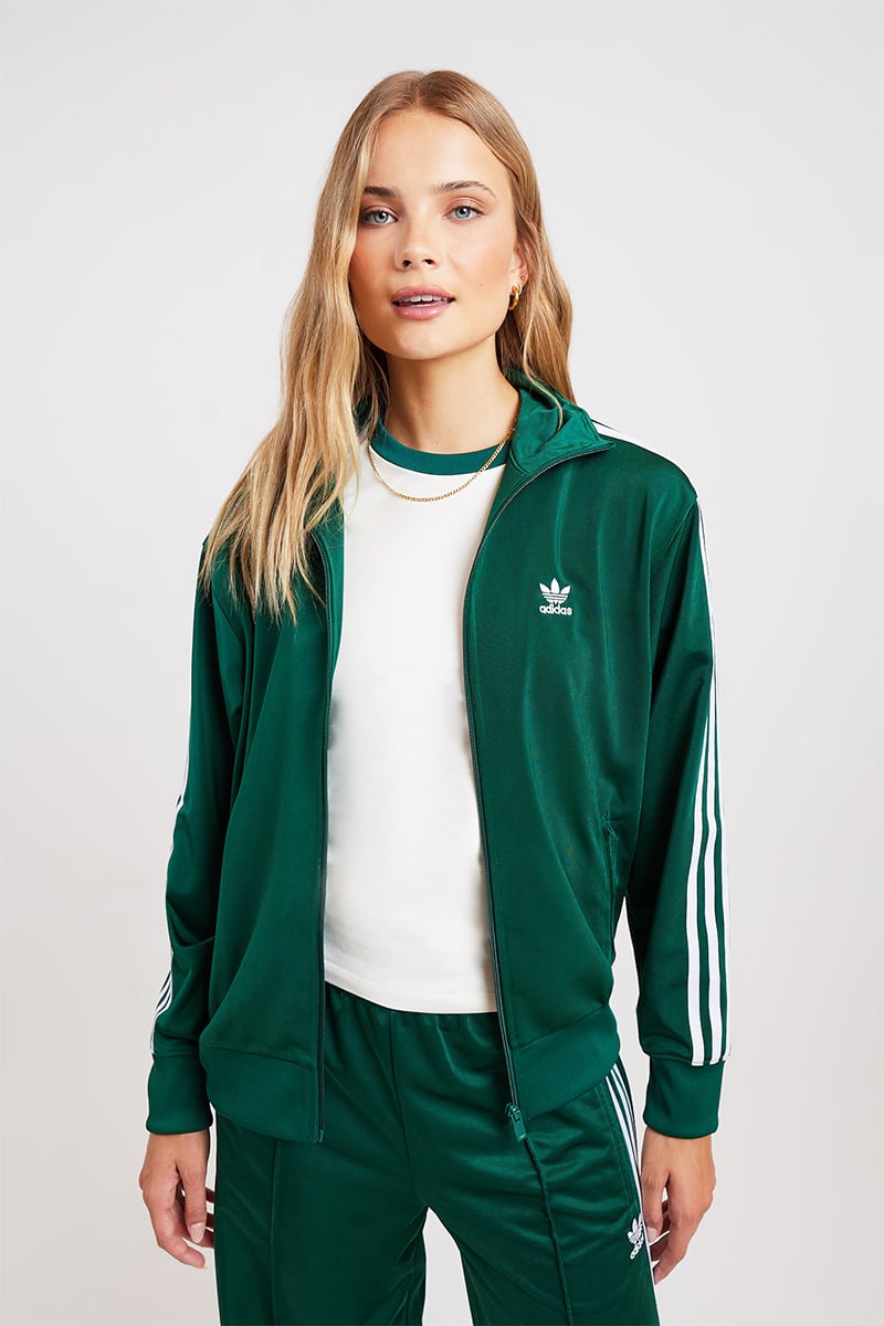 adidas Originals Firebird Loose Track Top Collegiate Green