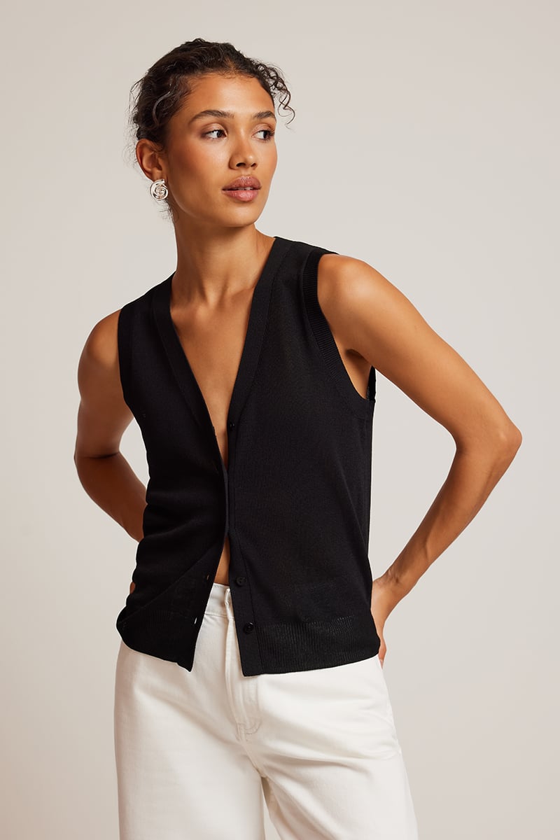ODE Raleigh Vest Onyx | Stylerunner