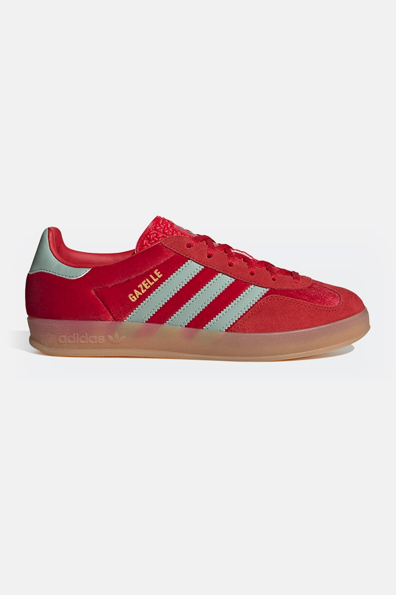 adidas Originals Gazelle Indoor Better Scarlet/Hazy Green/Gum