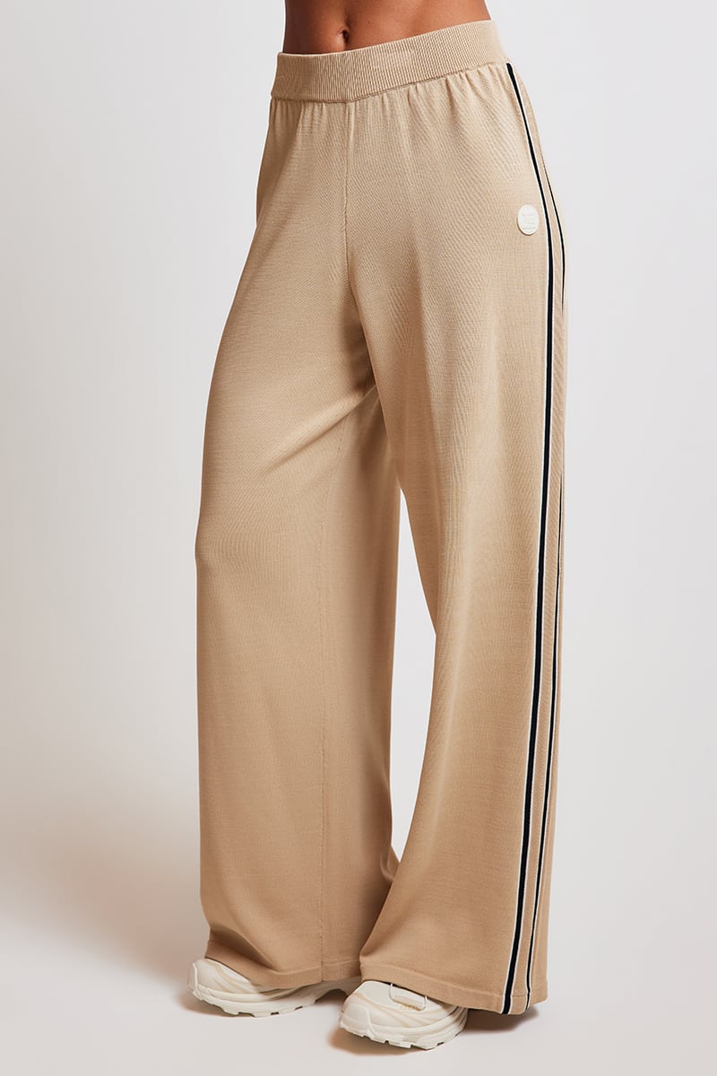 P.E Nation Retreat Knit Pant Oxford Tan | Stylerunner