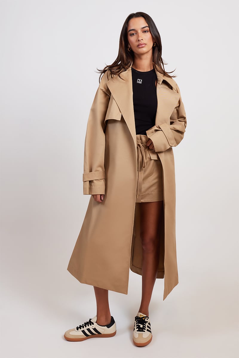 C&M Camilla and Marc Mika Trench Coat Light Brown Stylerunner