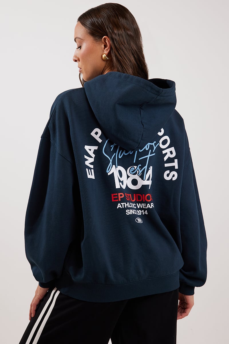 Ena Pelly Studio Hoodie Emerald Stylerunner