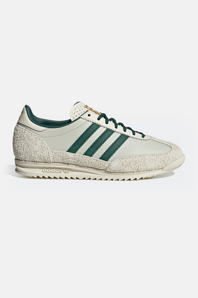 adidas Originals SL 72 Off White/Collegiate Green/Orbit Grey - Main Image