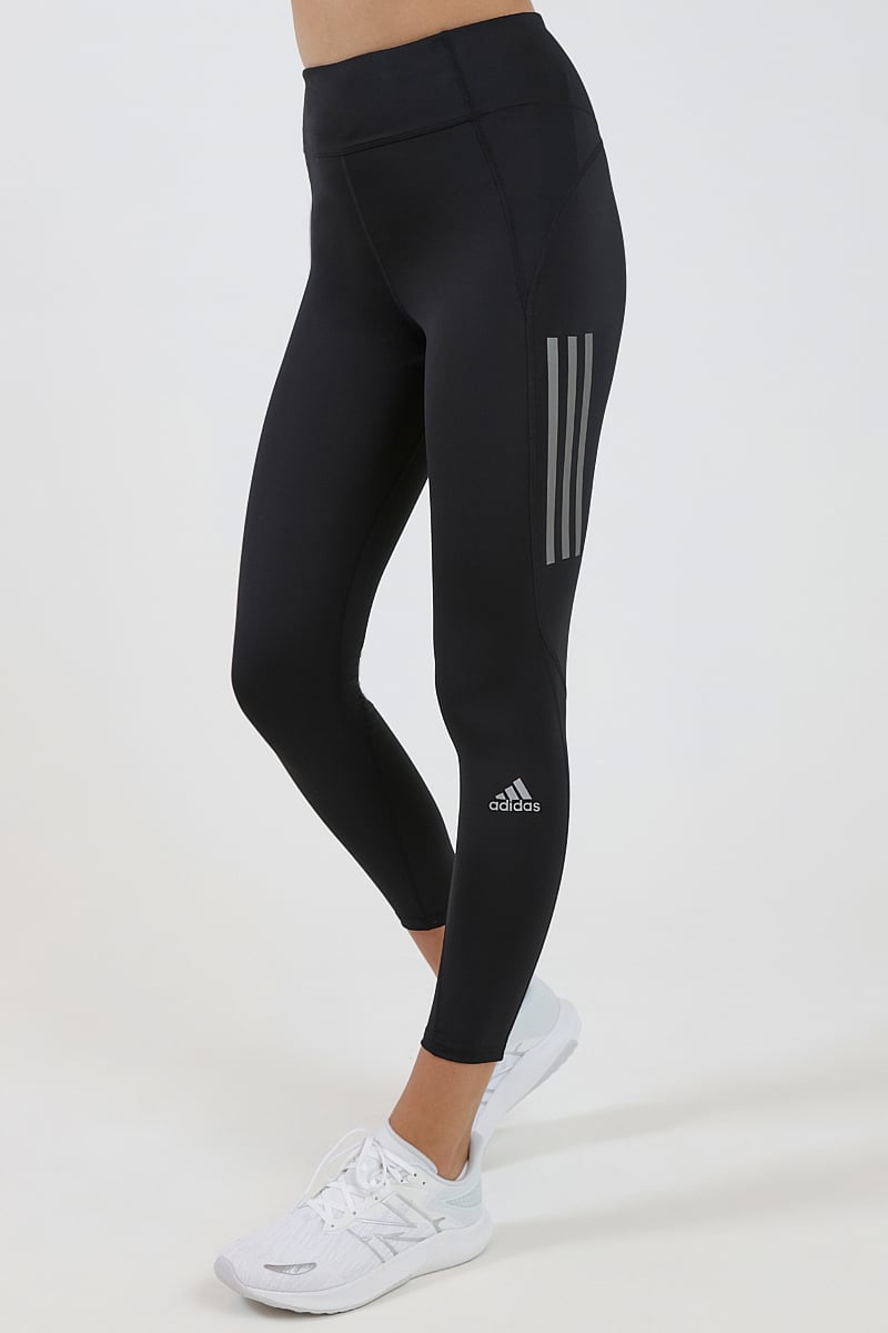 adidas Own The Run 7/8 Running Leggings Black Stylerunner