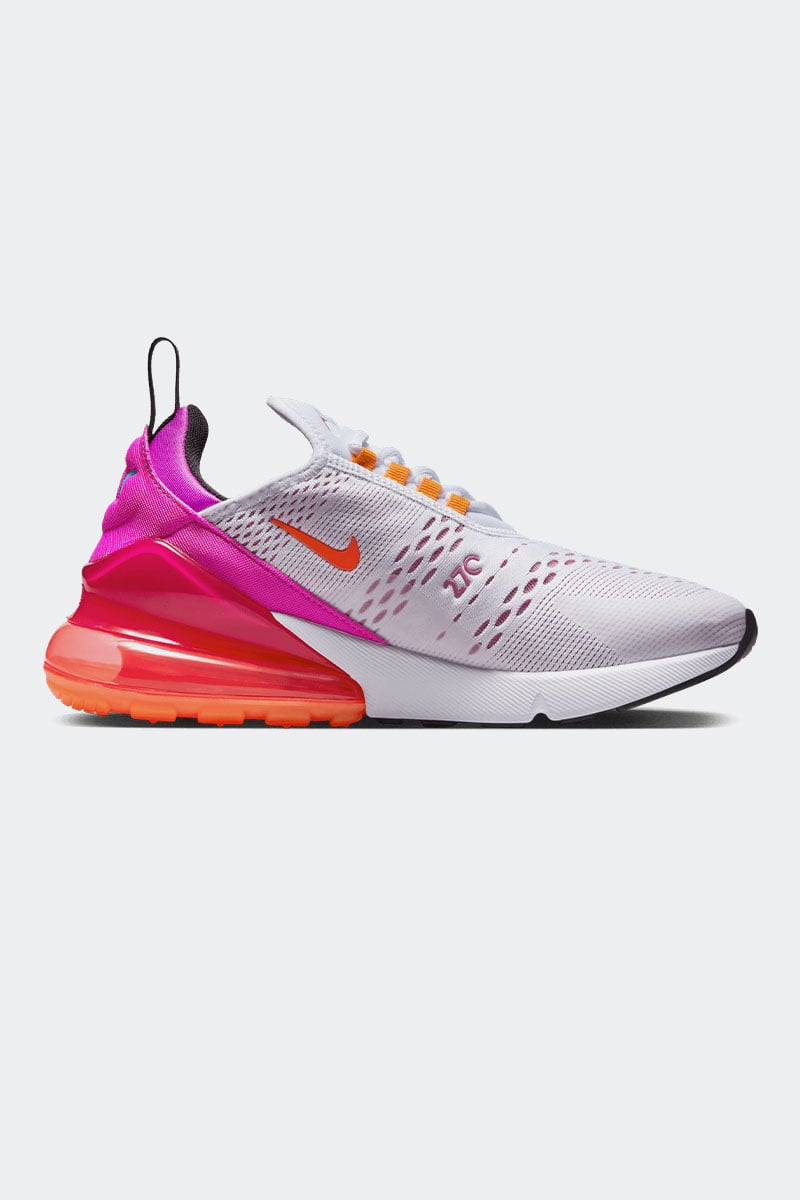 Nike Air Max 270 White/Bright Crimson-Fuchsia Dream