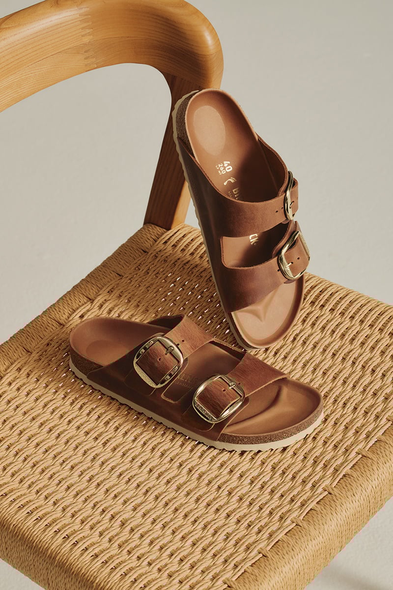 Birkenstock Arizona Big Buckle Oiled Leather Cognac Stylerunner