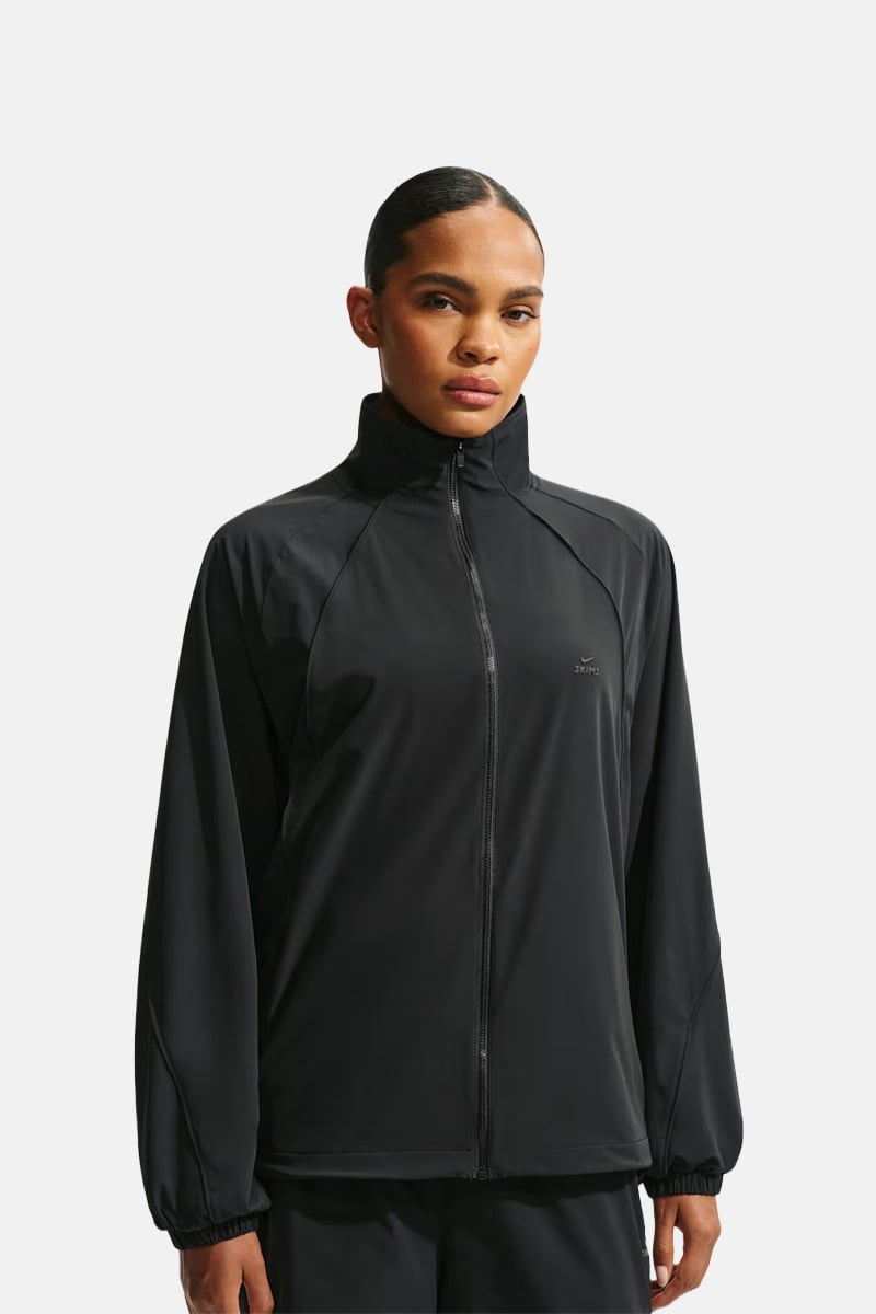 NikeSKIMS Stretch Nylon Oversized Jacket Obsidian | Stylerunner