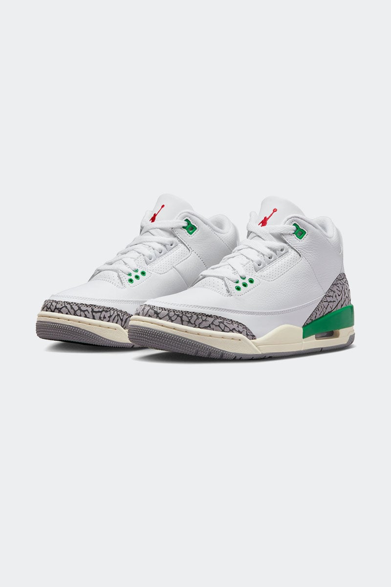 Green air outlet jordan 3