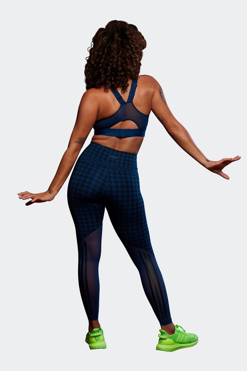 Ivy park black logo leggings online