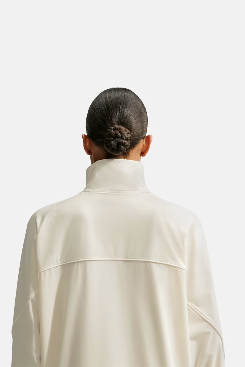 NikeSKIMS Stretch Nylon Oversized Jacket Ivory | Stylerunner
