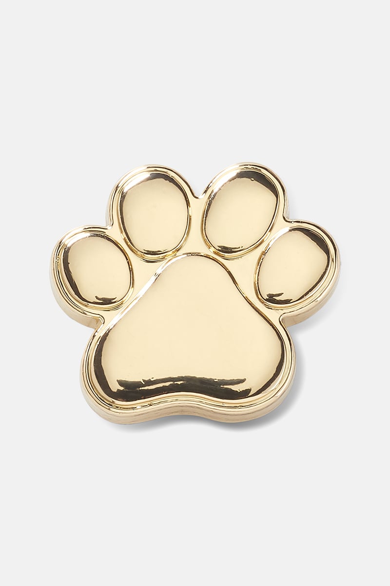 Paw print croc charm new arrivals