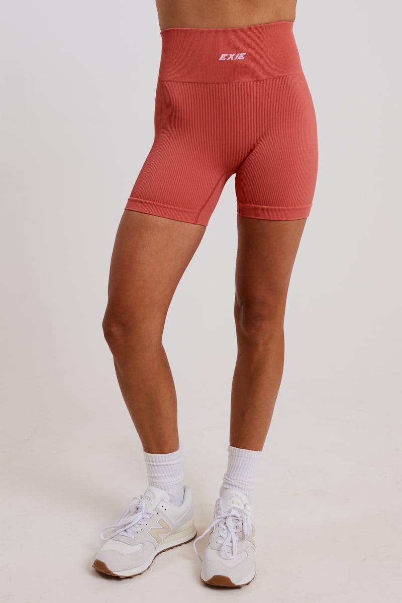 Exie Cheeky Runner Silky Shorts by Love Notes Online