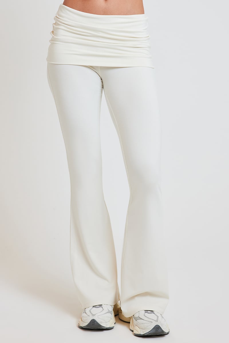 Plie Foldover Pants