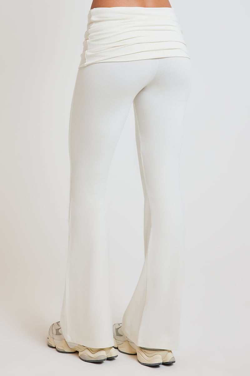Plie Foldover Pants