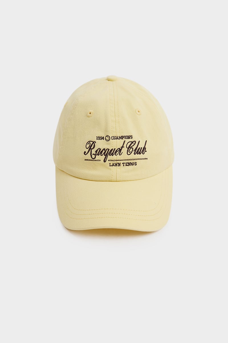 Cap Racket Club Liido Racquet Club Cap Lemon Racquet Club | Stylerunner