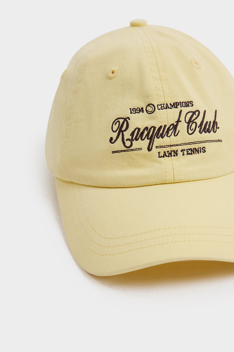 Cap Racket Club Liido Racquet Club Cap Lemon Racquet Club | Stylerunner