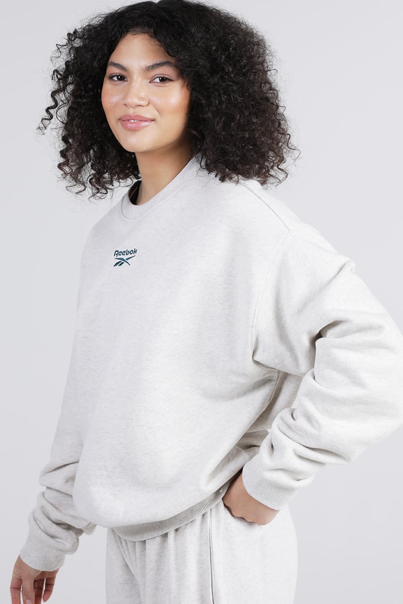 Reebok Classics Small Logo Sweatshirt Cream Stylerunner