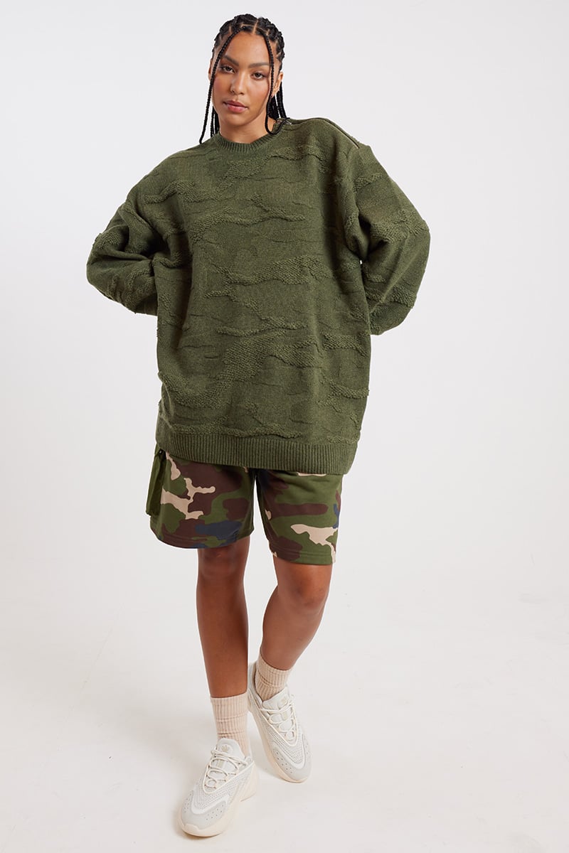 Ivy park green jumper hotsell