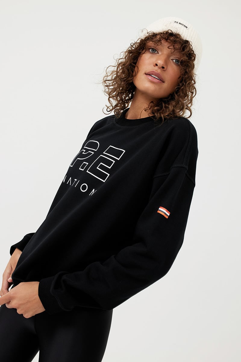 Pe nation heads up sweater black online