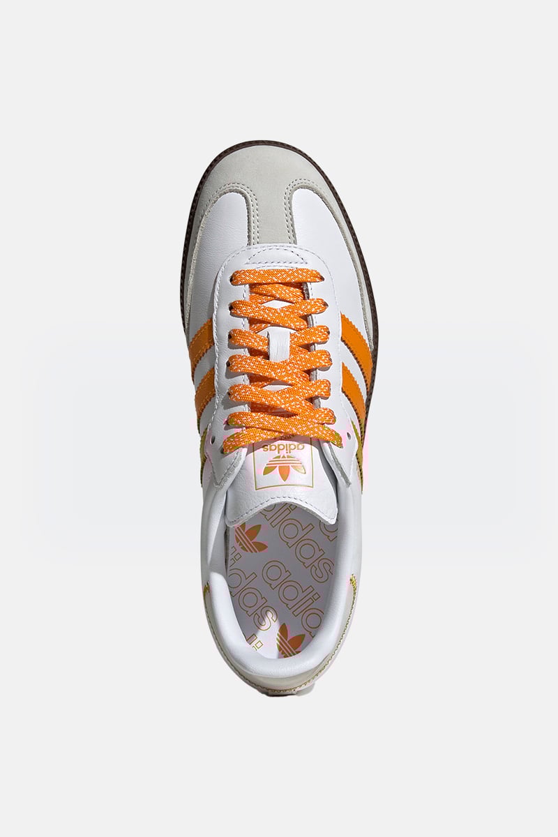 adidas Originals Samba OG Ftwr White Eqt Orange Off White Stylerunner